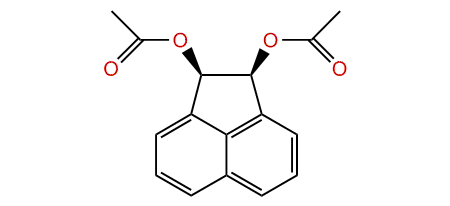 cis-Acenaphthen-1,2-diol diacetate